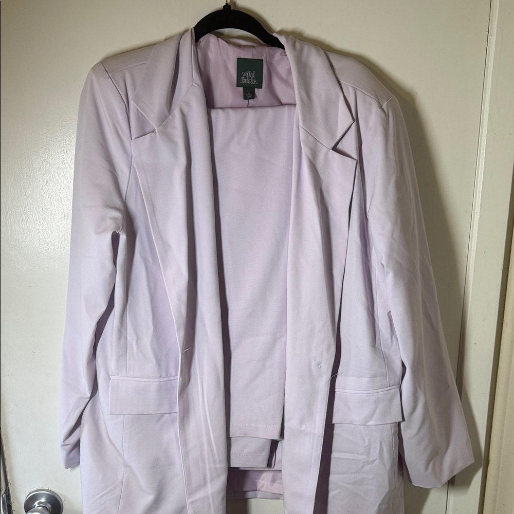 Women's Lavender Suit
